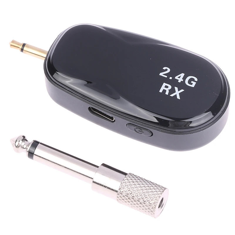 RB Ramadan Mic Clip On Wireless 2.4G Presentasi Tur Imam Masjid Musholla Microphone Mic Clip On