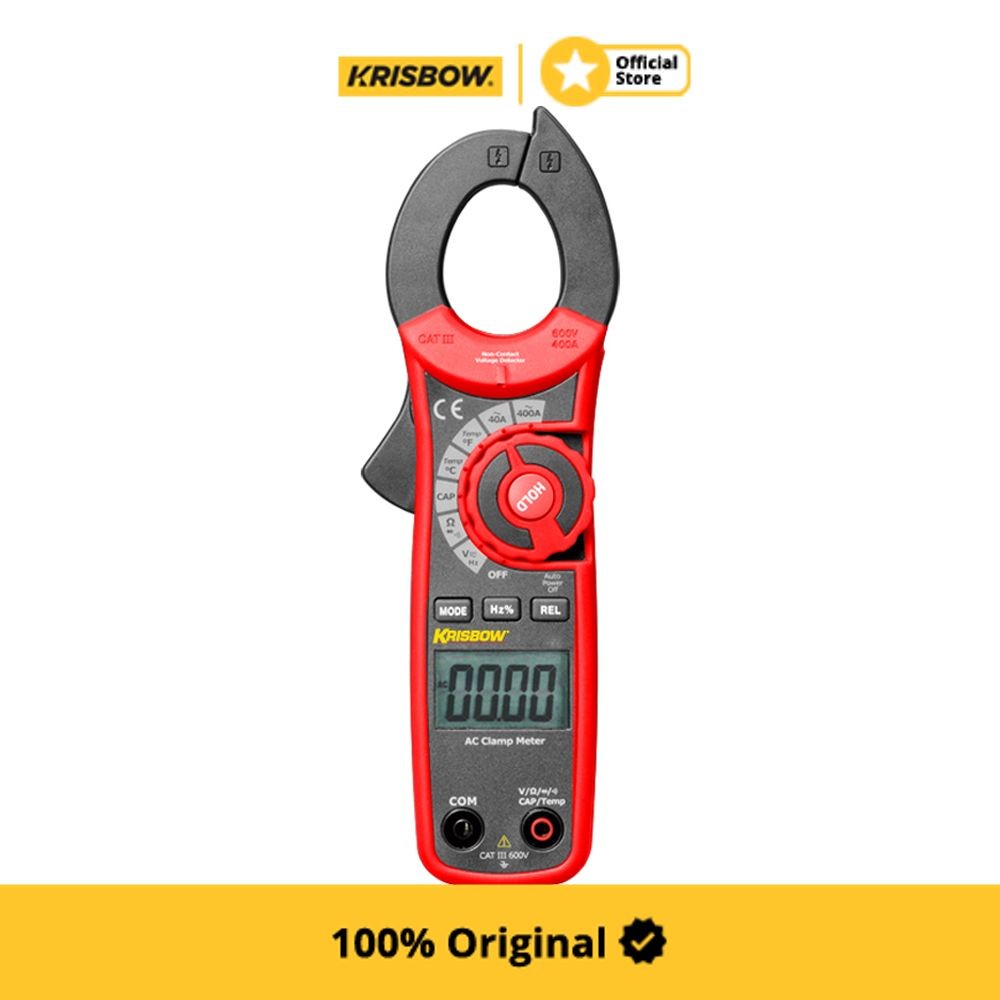 Krisbow Clamp Meter Tang Ampere Ac 400A