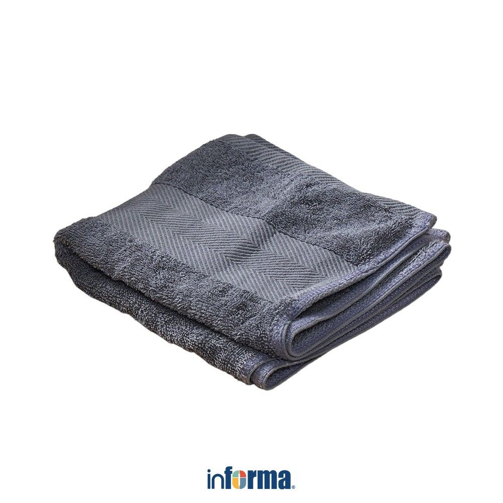 Informa 40X70 cm Tarve Handuk Tangan Katun - Abu-Abu Hand Towel Kain Pengering Tangan Perlengkapan R