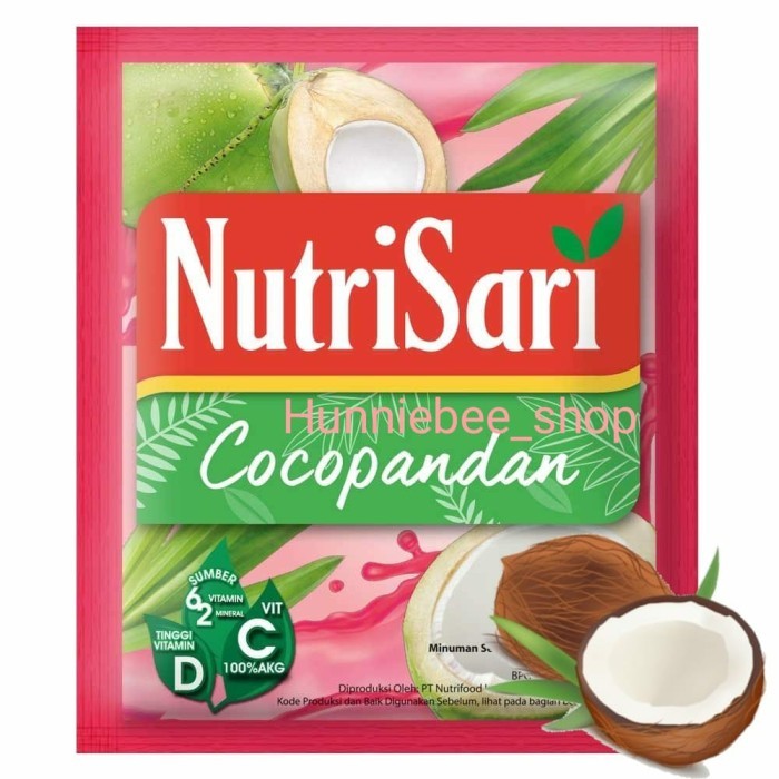 

Nutrisari Cocopandan Renceng Renteng (isi 10 Sachet)