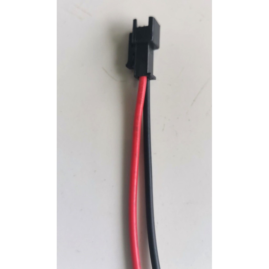 OC88 Kabel Konektor JST SM 2Pin 2P SM2P Kabel 18AWG Soket Hitam Male Female - Male