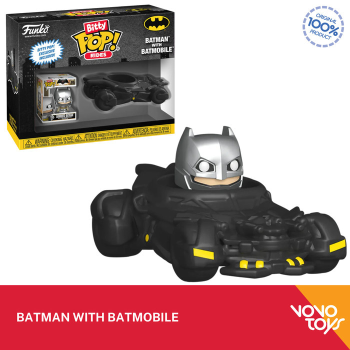 Funko Bitty POP Ride DC Comics - Armored Batman With Batmobile