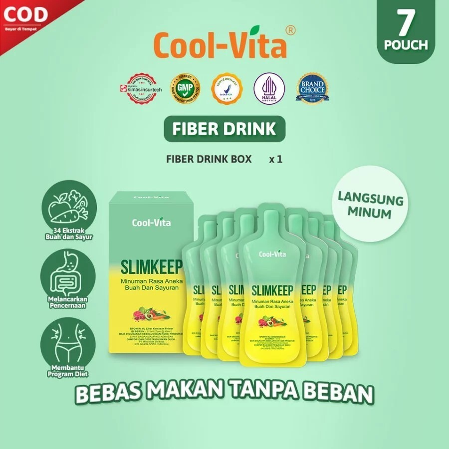 

Coolvita Drink 1 box & 7 pouch - Minuman Rasa Buah dan Sayuran 1 box/7pouch