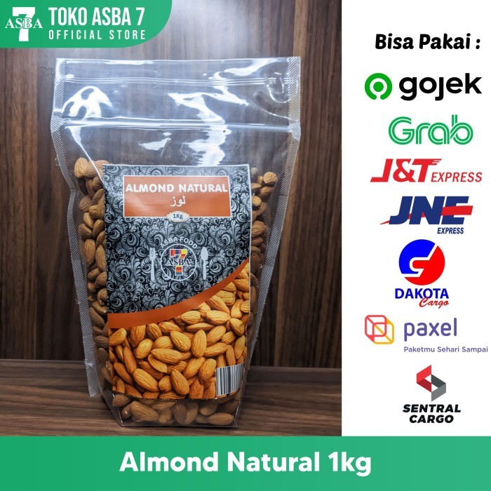 

ASBA KACANG ALMOND NATURAL 1KG