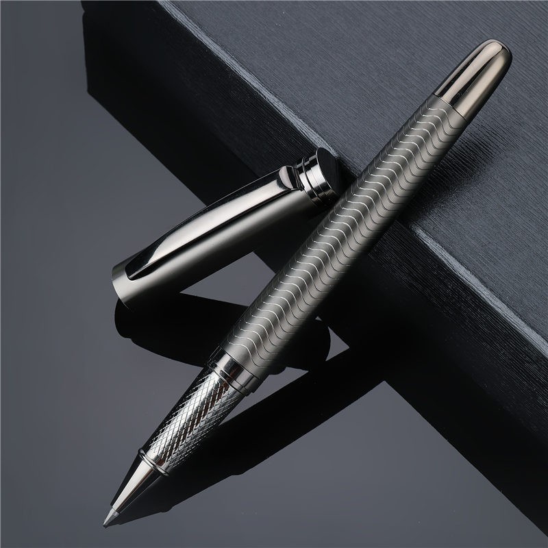 

1 PC High Quality Ballpoint Pen Metal Business Writing Signing Calligraphy Pens Gift Box Office School Stationary Supplies 03733