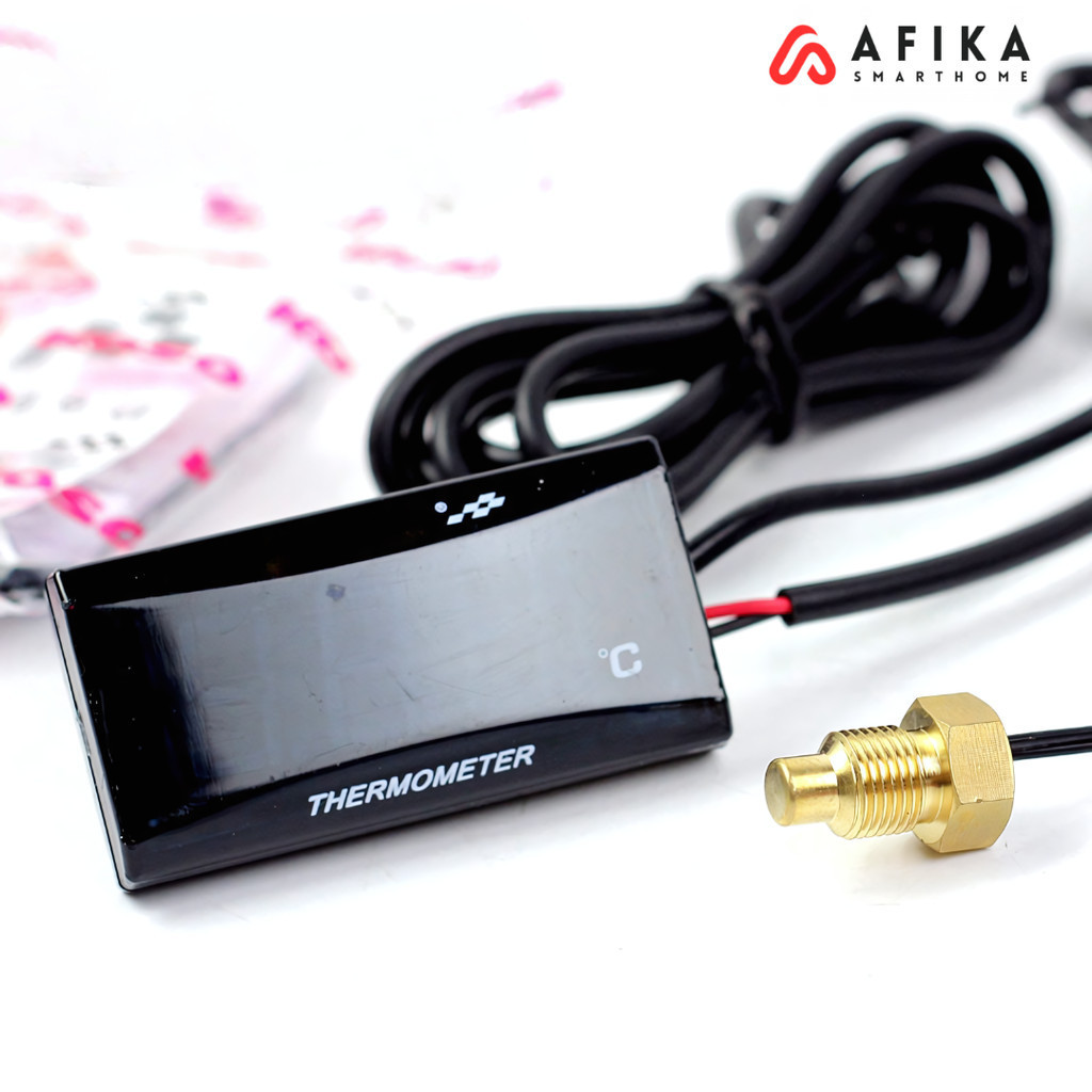 Termometer Digital Pengukur Suhu Air Radiator Mesin