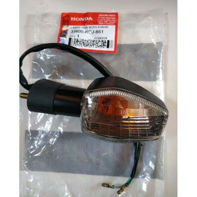 Lampu sen sein riting reting ritting belakang bagian KANAN pnp depan kiri Honda Tiger new revo - Tig