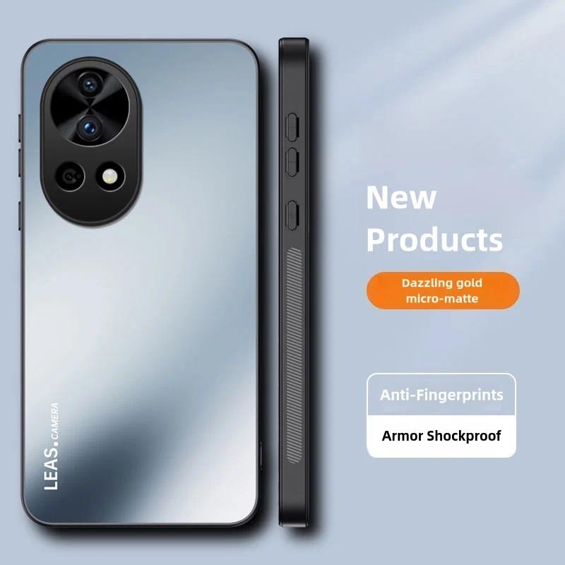 Frosted For Huawei Nova 12 13 Pro Nova 11 10 9 8 7 5 Pro SE 6 5G Nova12Pro Case Dazzling Gold Froste
