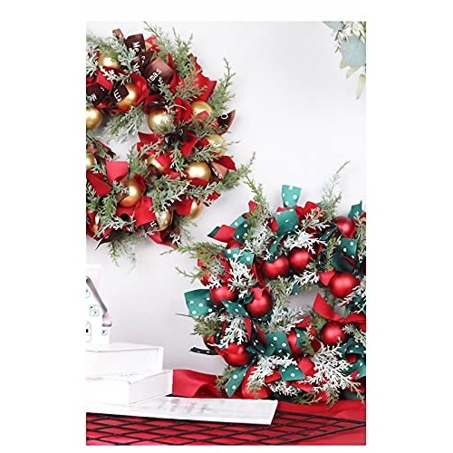 

Christmas Wreath Winter Garland 16 Inch Artificial Wreath