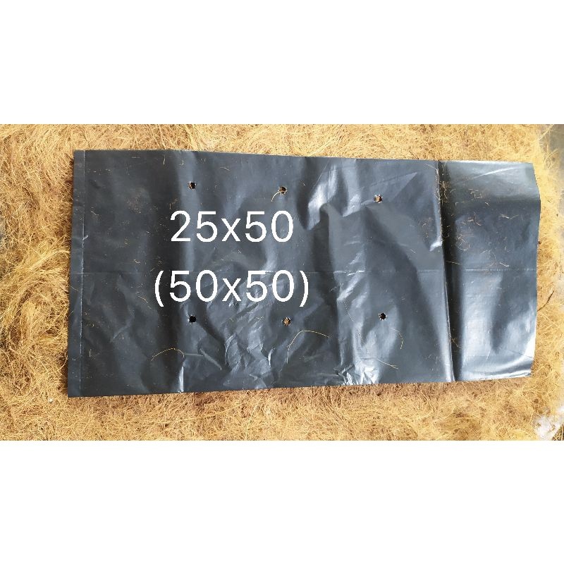 plastik polibag polybag tanaman 50x50cm jumbo besar