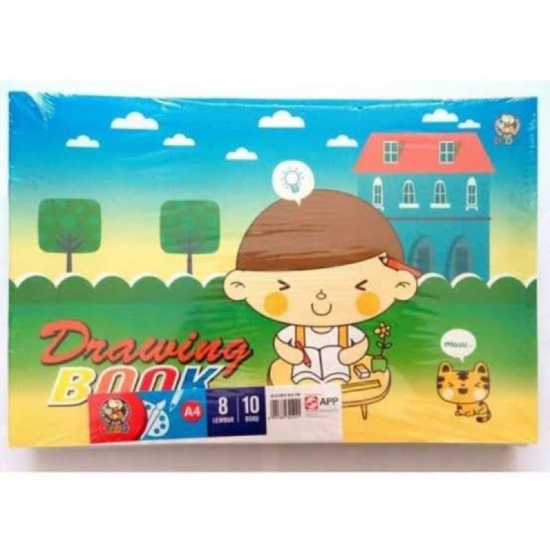 

BUKU GAMBAR A4 BERGAMBAR MEREK DODO 1 PCS