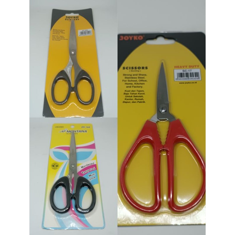

GUNTING KERTAS BESI HITAM MERAH SEDANG MEREK JOYKO MONTANA SC 838 STI 165 SC 17 1 PCS