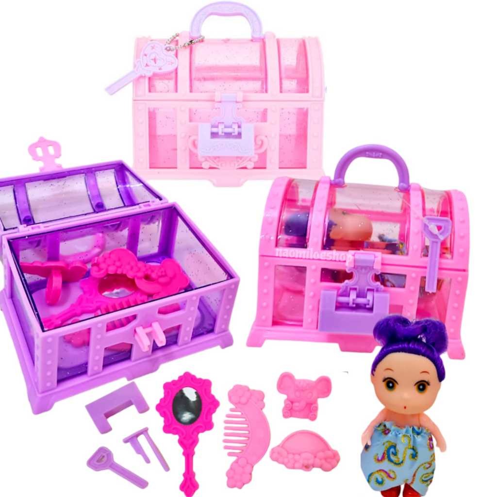 Treasure box mainan anak kotak surprise harta karun / mainan anak perempuan