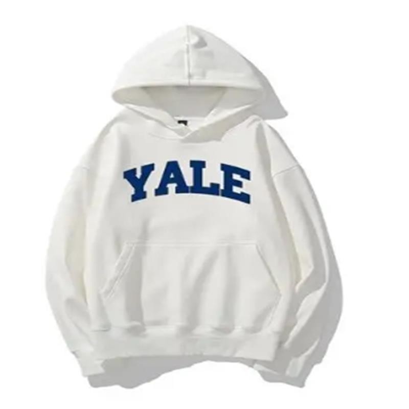 Yale University Unisex Long Sleeve Printed Hoodie Casual Sweatshirt  Pullover Sweatshirt Adult Sport