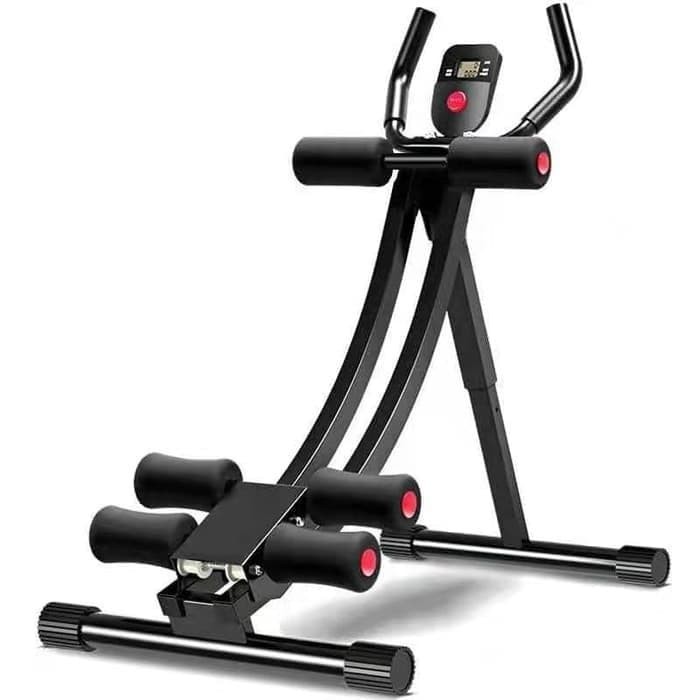 Alat Olahraga Fitness Otot Perut upright AB Abdominal trainer Alat Fitness Gym Abdominal Latihan Perut Ab Coaster Foldable