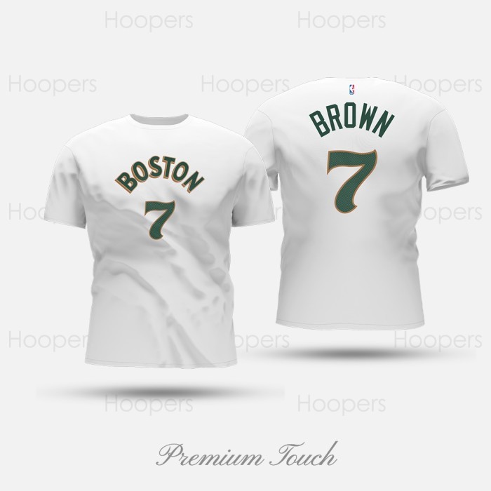 Jaylen Brown Boston Celtics City Jersey 2023-2024 White