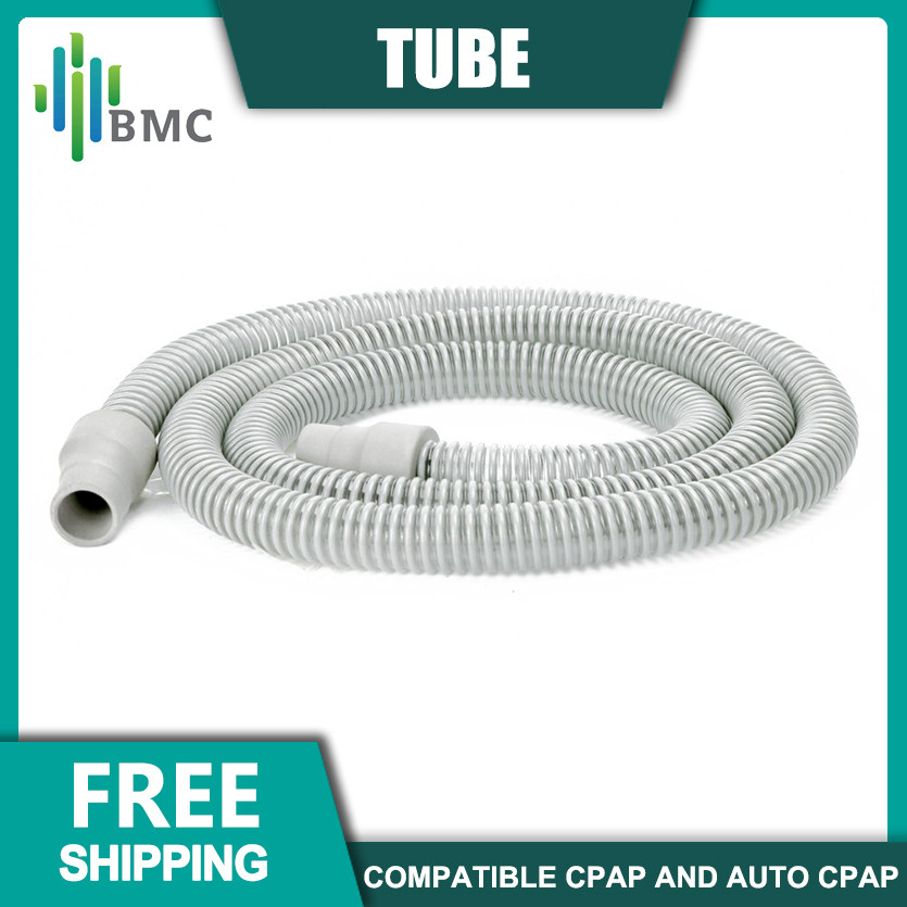 BMC CPAP Tubing BMC CPAP Auto CPAP APAP BiPAP Respirator Tubing Length 183cm Color Grey Breathing Ma