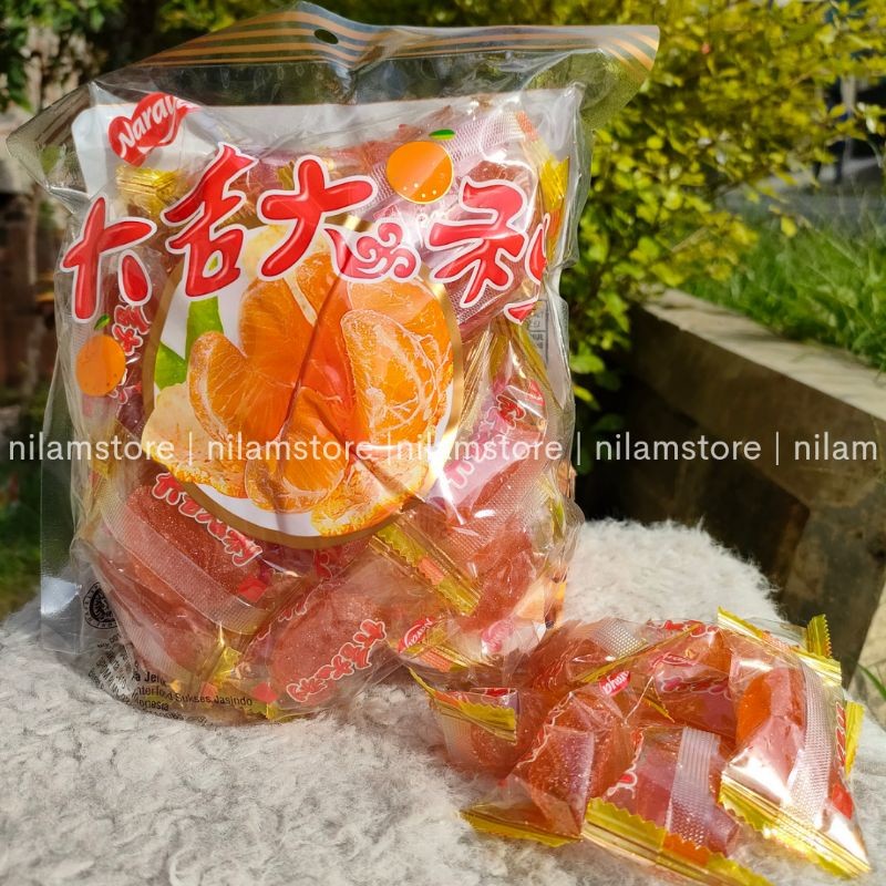 

Jelly Jeruk Naraya isi +- 30 pcs 500g