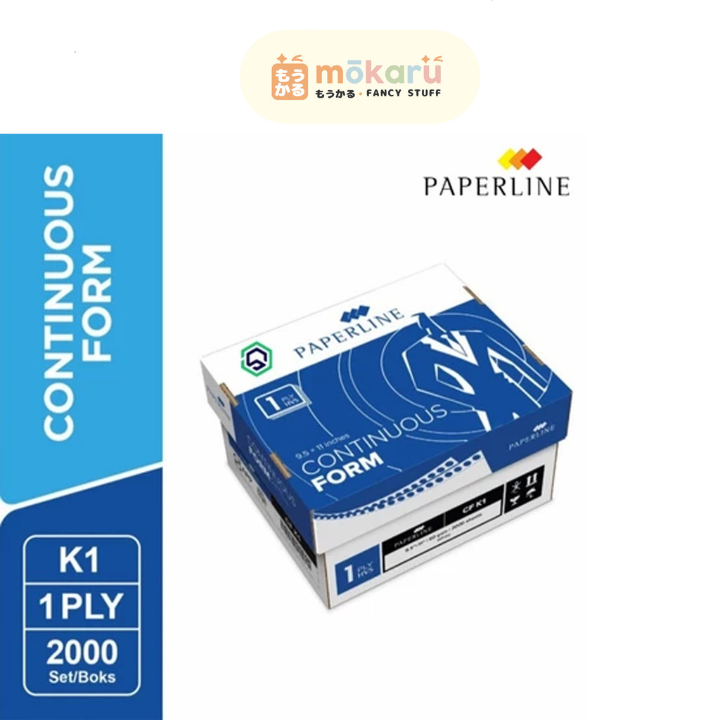 

Paperline PPL Continuous Form 1 PLY HVS FULL /Continous Murah
