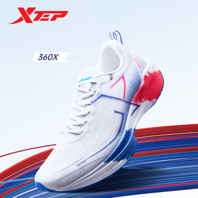 Xtep 360X Professional Running shoes Men's Carbon Plate Marathon PB Sport Shoe Lightweight ETPU Mate