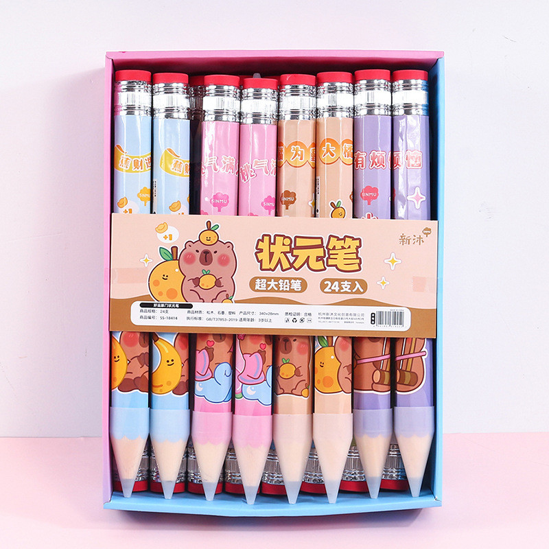 

ATH GAGALU Pensil Besar Baru Kartun Lucu Pensil Pensil Pensil Jumbo Kreatif