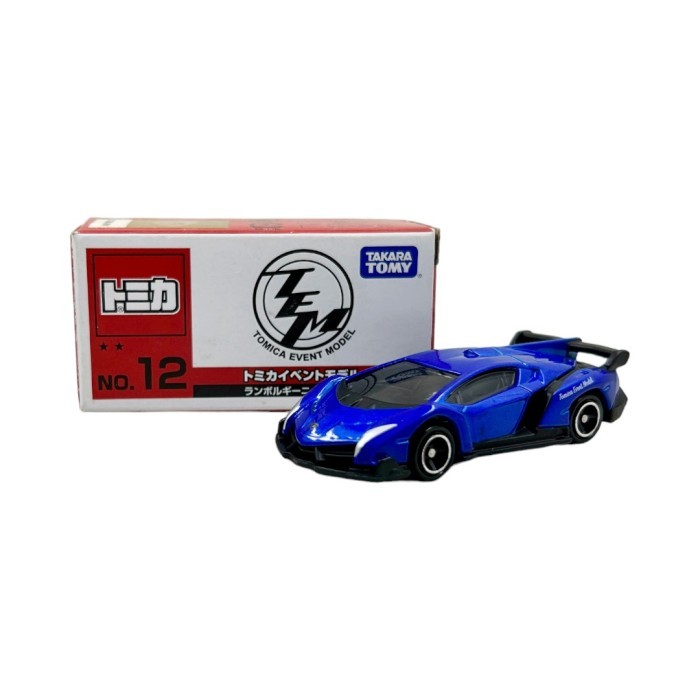 Tomica Event Model No.12 Lamborghini Veneno Biru - TM1