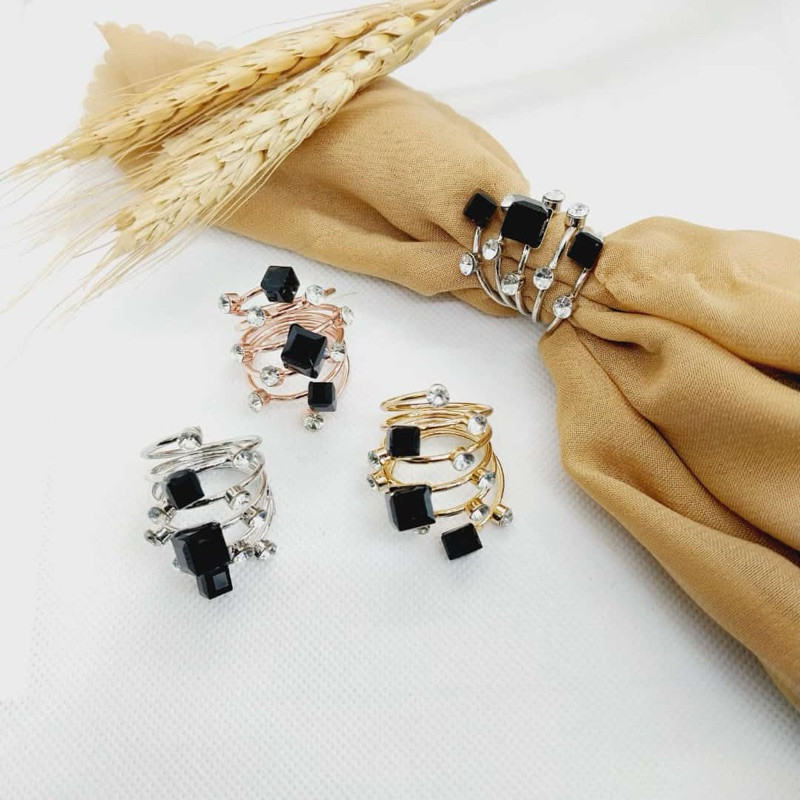 CENTRALASIASHOP Aksesoris Ring Boba | Ring Hijab | Aksesoris Hijab