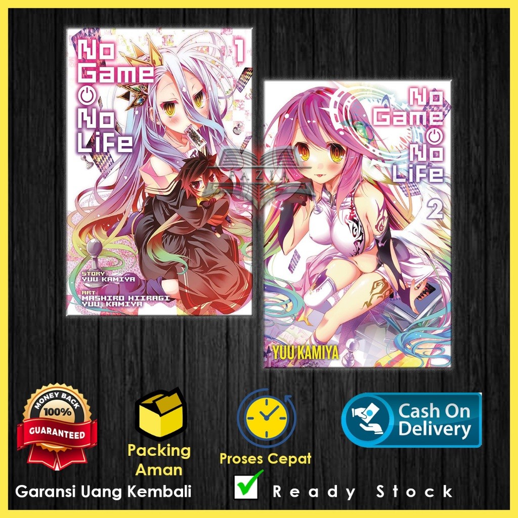 LN/No Game No Life 12 Book Series (English/Indonesia)