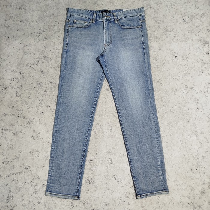 Celana panjang jeans denim PIECE WORKER strecth