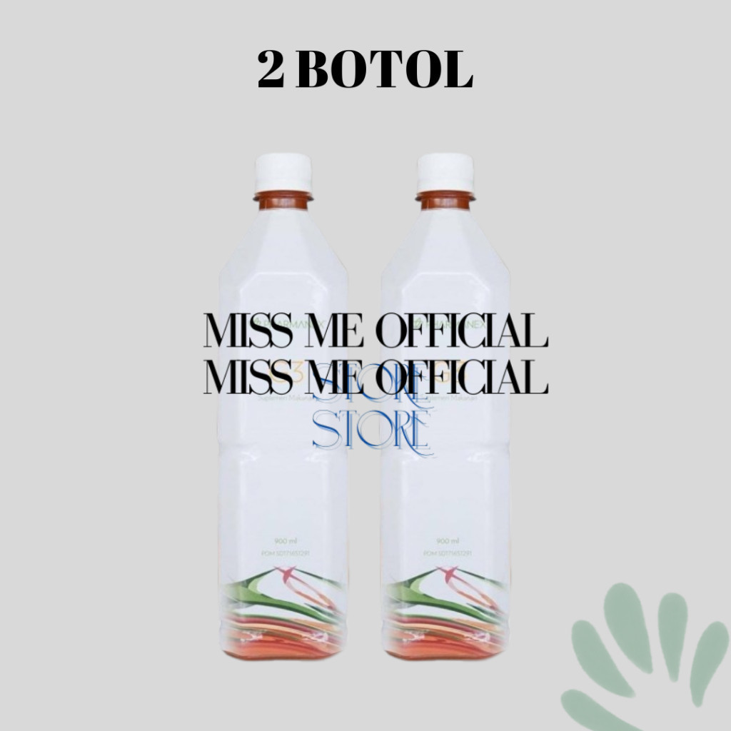 

2 BOTOL JUS G 3 EX 6/26