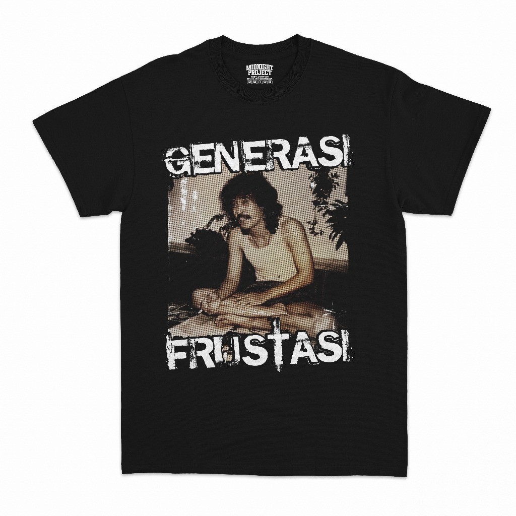 T-shirt IWAN FALS - GENERASI FRUSTASI | Kaos Iwan Fals