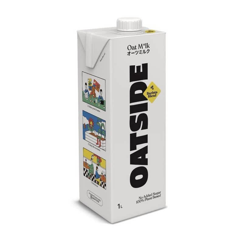 

OATSIDE BARISTA BLEND MILK/ SUSU OAT/GANDUM 1 LITER