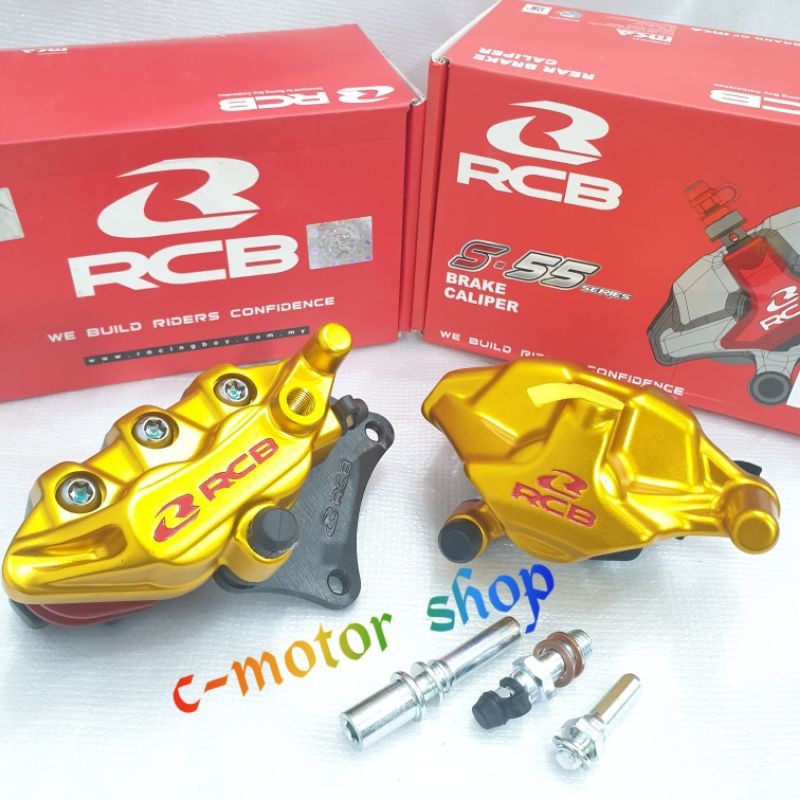 Paket Kaliper Caliper Rcb Depan Belakang Satria fu, Satria Fu New, Gsx 150s, Gsx 150r Kaliper Rcb Gs