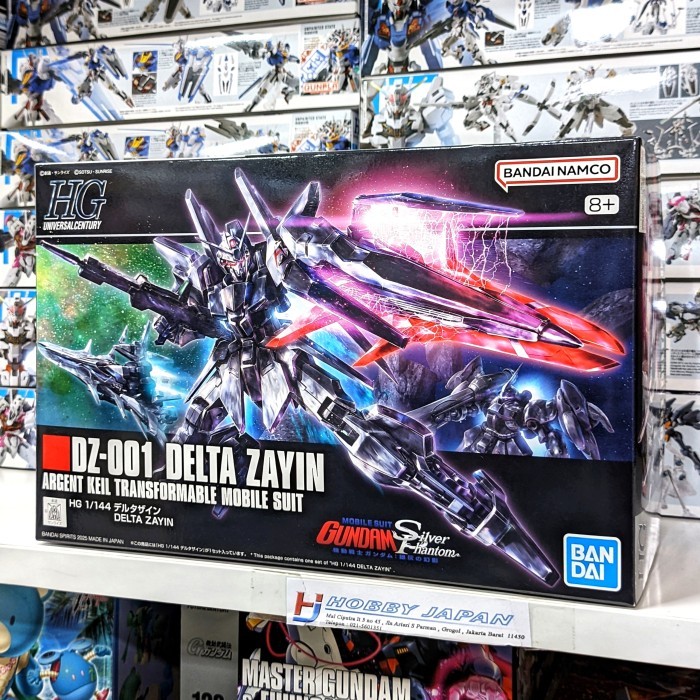 HG Delta Zayin ( Gundam Silver Phantom )