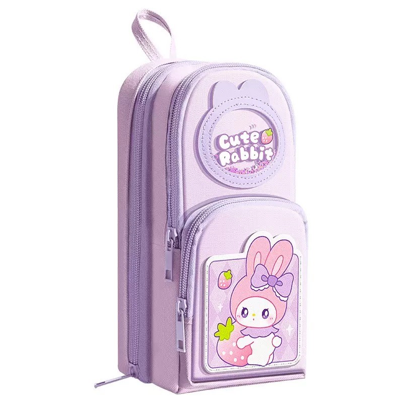 

Tempat Pensil Anak 3D 6 Lapis/Tempat Pensil Kotak Anak Perempuan Lucu Besar/Kotak Pensil Anak Handle