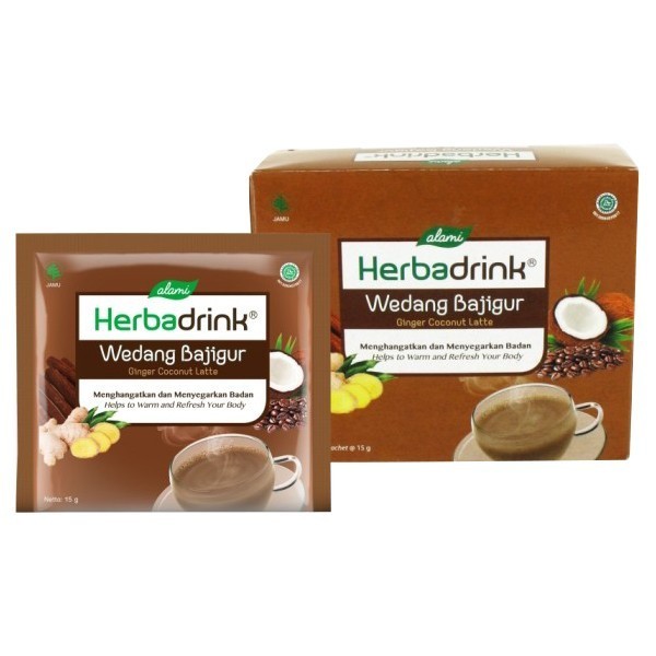 

Herbadrink Wedang Bajigur Ginger Coconut Latte Isi 4 Sachet