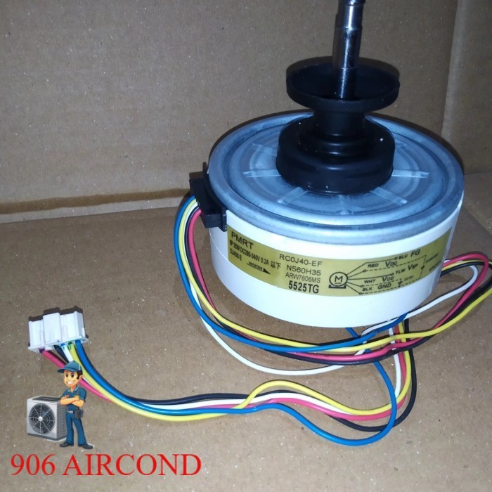 Sparepart Dinamo motor fan ac Mitsubishi DC