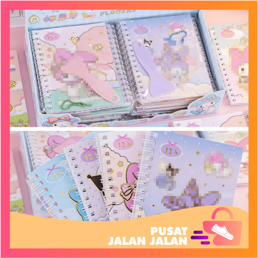 

PJJ - 6605 Set Stiker Karakter Imut / Mainan Tempel Anak Edukasi