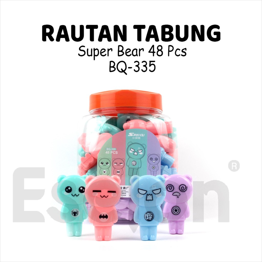 

1pcs Rautan 1 Lubang Fancy / Rautan Fancy Karakter