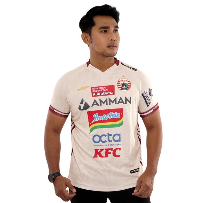 Persija Jersey - Supporter Version Away Player 2022 - Putih