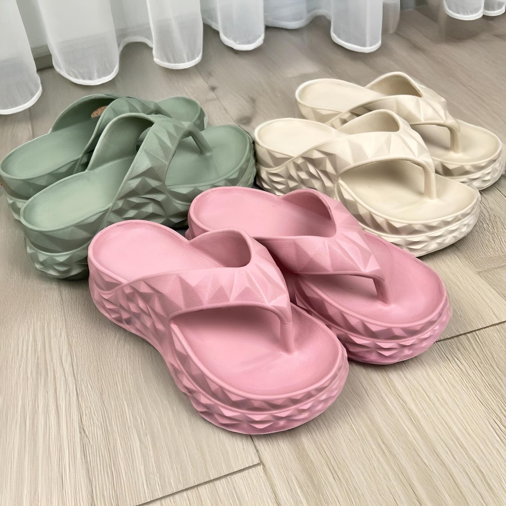 Sandal Durian Untuk Wanita Bagian Bawah Lembut Anti Selip Dalam Ruangan Licin