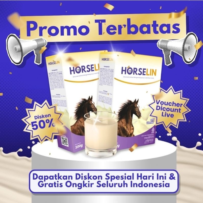 

Horselin Susu Kuda Premium Pilihan Untuk Nyeri Sendi & Asam Urat