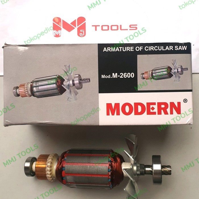 Armature Mesin circular MODERN 2600 - Angker mesin potong kayu MODERN