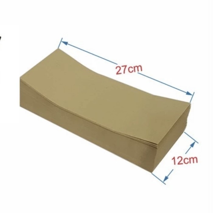 

Amplop Coklat Samson FOX B 12x27 cm (10 pcs)