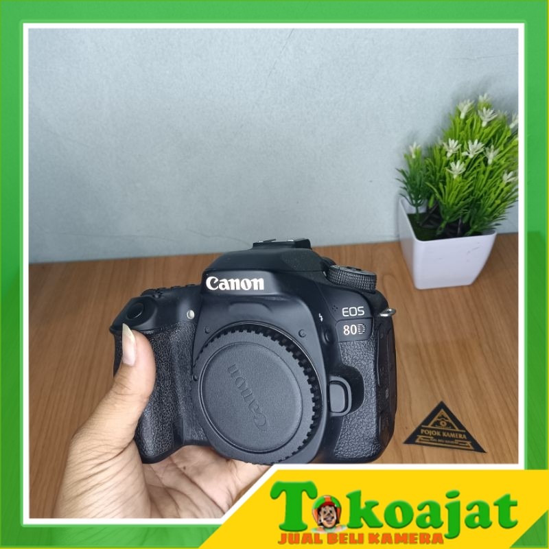 DSLR CANON 80D / CANON EOS 80D BODY ONLY NO VIGNET