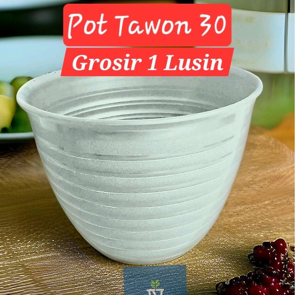 GROSIR 1 LUSIN Pot Tawon 30 / Pot Tanaman / Pot Bunga / Pot Plastik