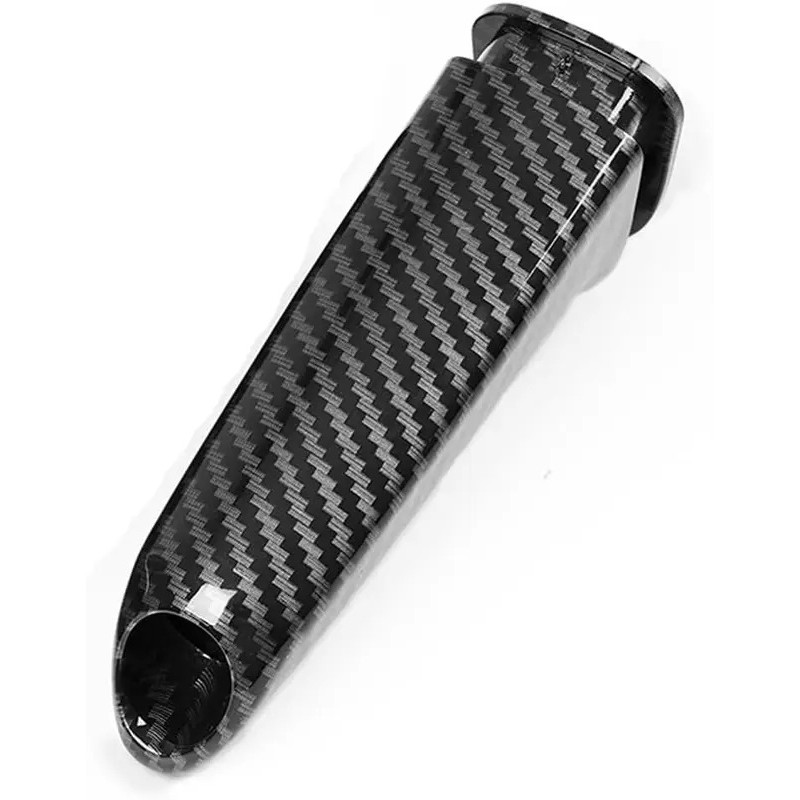 【Barang spot】Penutup Pegangan Rem Tangan Warna Serat Karbon Mobil Untuk BMW Universal E46 E90 E92 E6