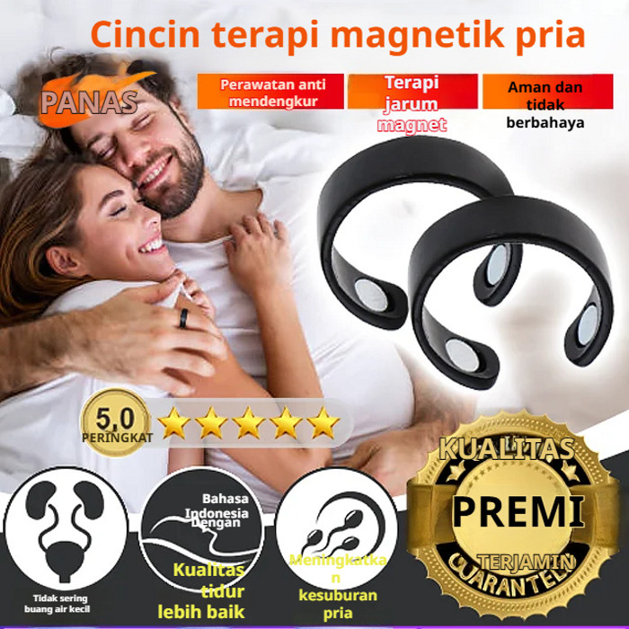 ⭐GRATIS ONGKIR⭐Cincin Terbuka//Cincin Pria Dan Wanita/Cincin Magnet/perhiasan Kreatif/Cincin Kesehat