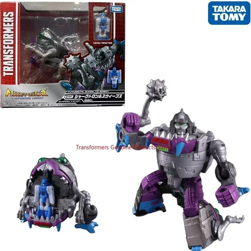 Transformers Japanese Version Comprehensive LG Series LG-44 Shark & Sweep Team Collection Figure Gif