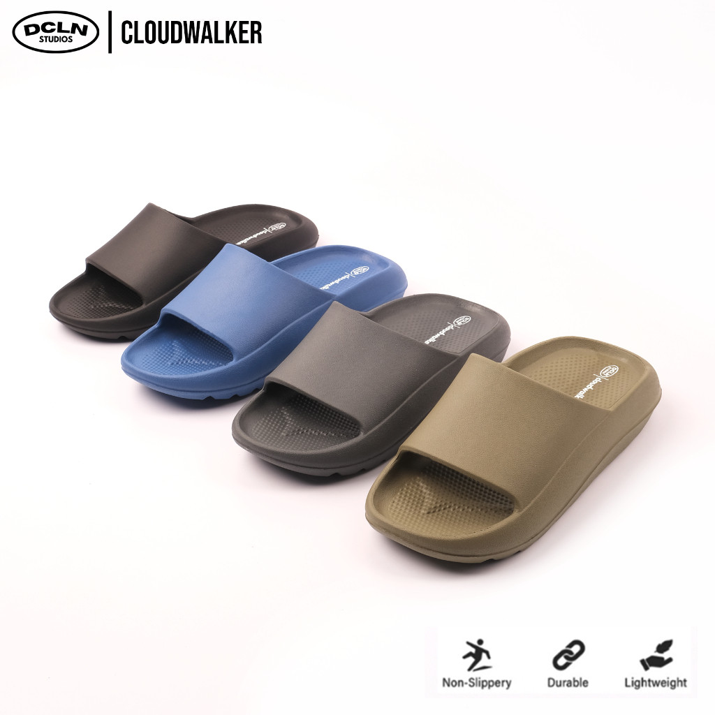 [LIMITED EDITION] Declan Recovery Sandal Slide Pria  Cloudwalker 06-054 No Box